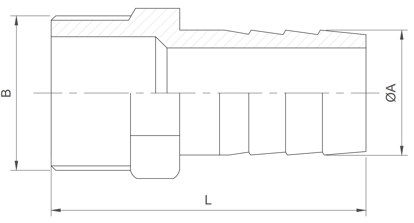 Stainless Steel Hose Tails Fittings Melbourne PCI
